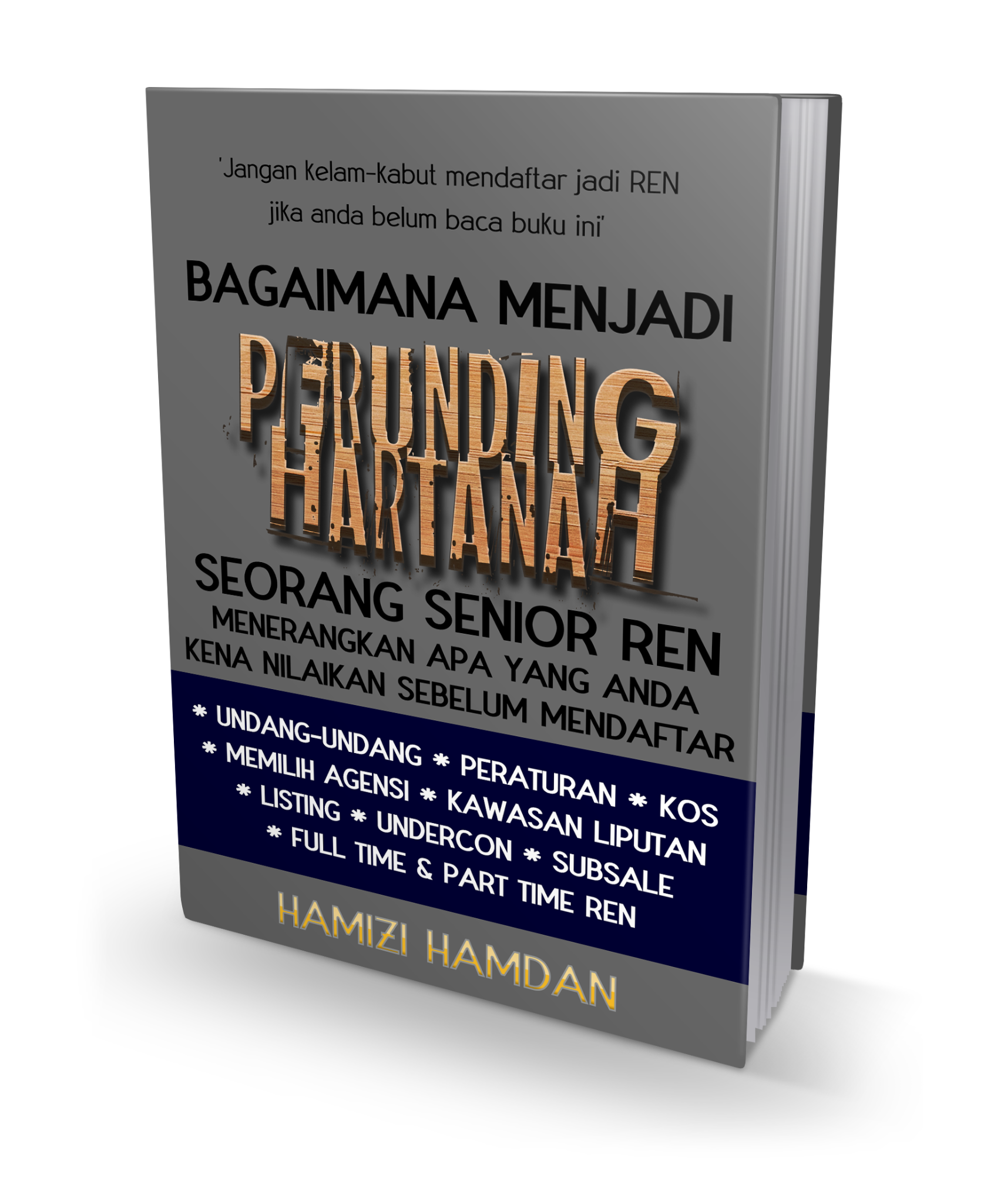 Kulit e-book Bagaimana Menjadi Perunding Hartanah